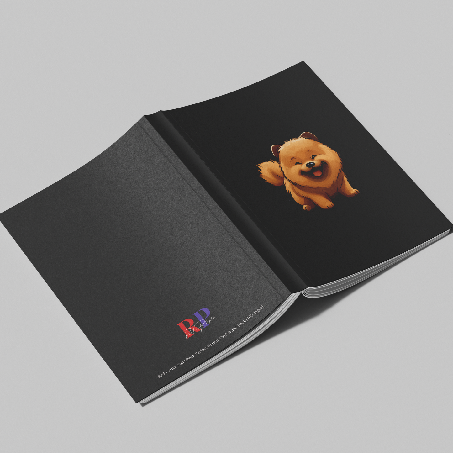 Ruled Notebook (Perfect Bound): Perfect Companion - Chow Chow (3 cover designs)