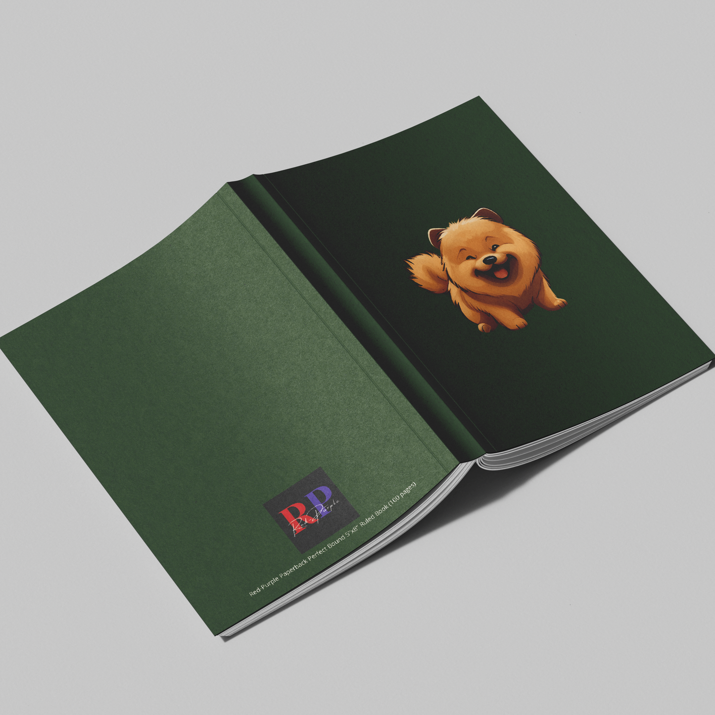 Ruled Notebook (Perfect Bound): Perfect Companion - Chow Chow (3 cover designs)