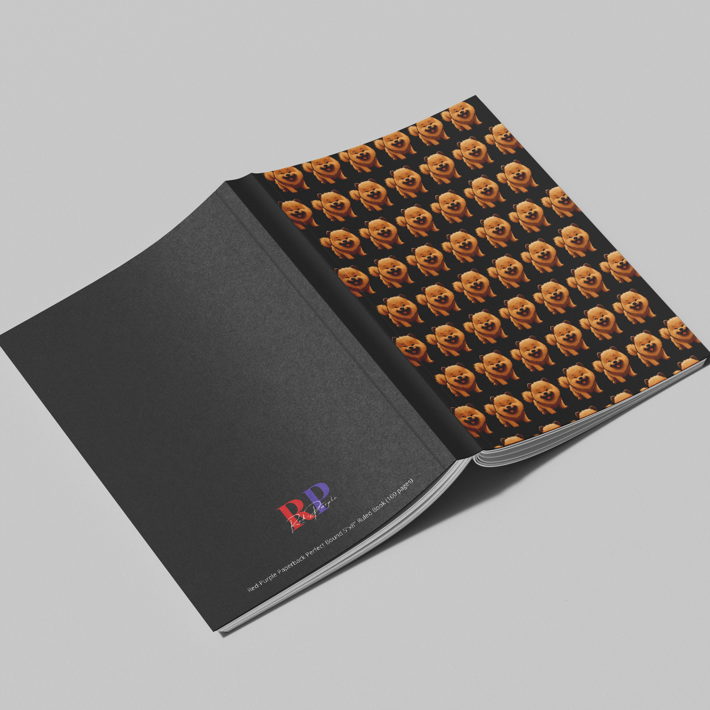 Ruled Notebook (Perfect Bound): Perfect Companion - Chow Chow (3 cover designs)