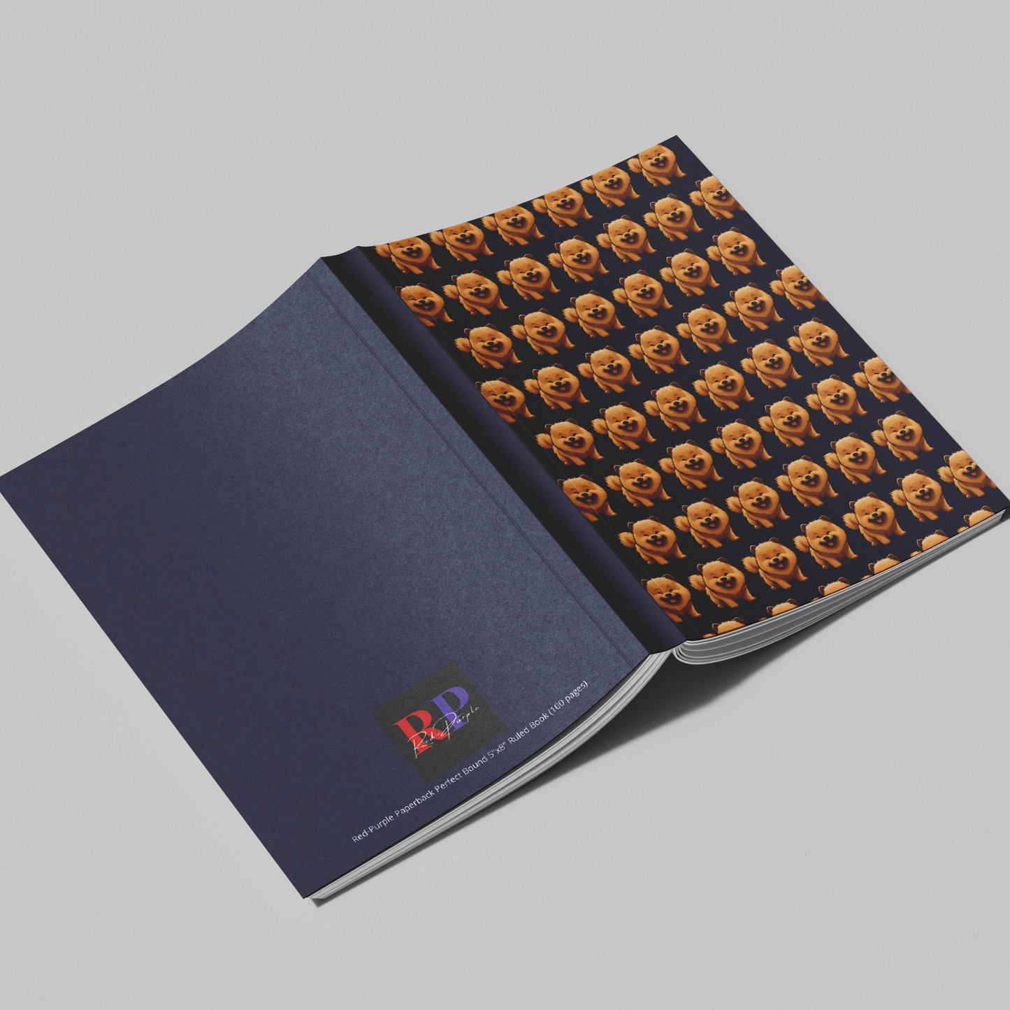 Ruled Notebook (Perfect Bound): Perfect Companion - Chow Chow (3 cover designs)