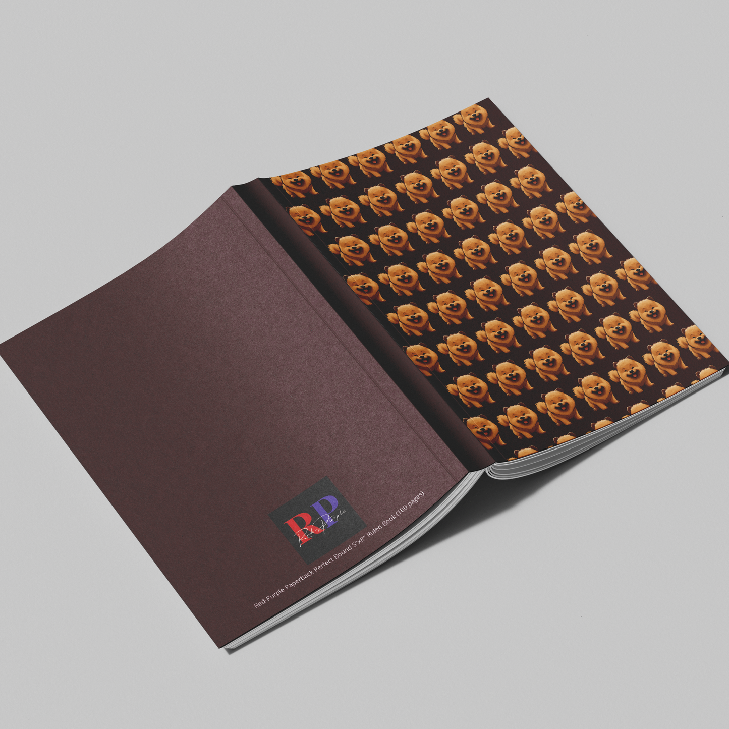 Ruled Notebook (Perfect Bound): Perfect Companion - Chow Chow (3 cover designs)