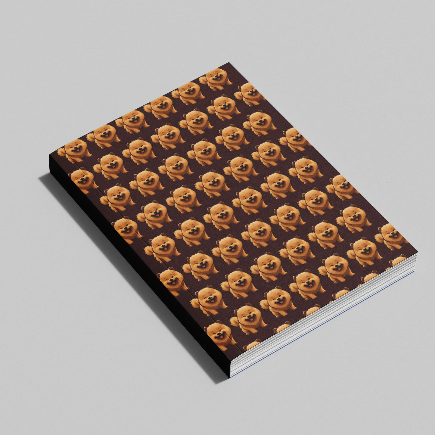 Ruled Notebook (Perfect Bound): Perfect Companion - Chow Chow (3 cover designs)