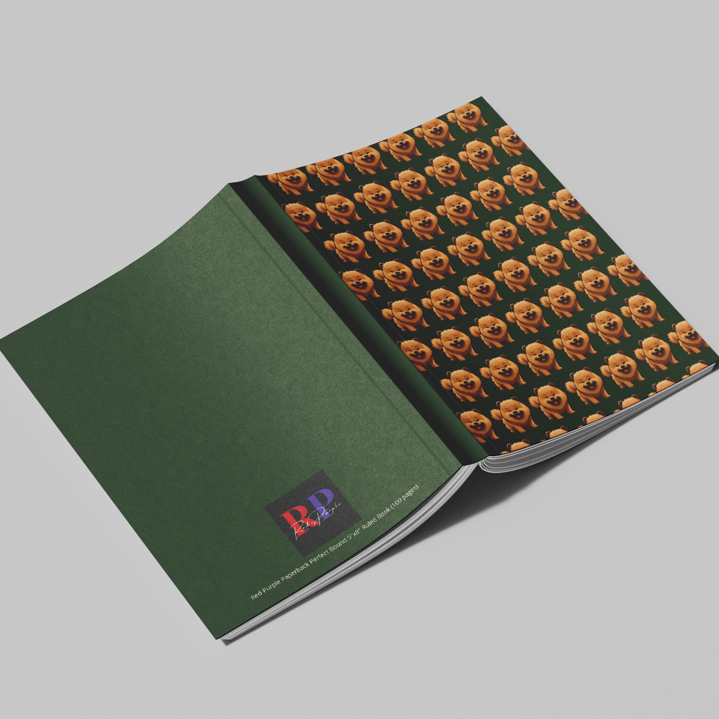 Ruled Notebook (Perfect Bound): Perfect Companion - Chow Chow (3 cover designs)