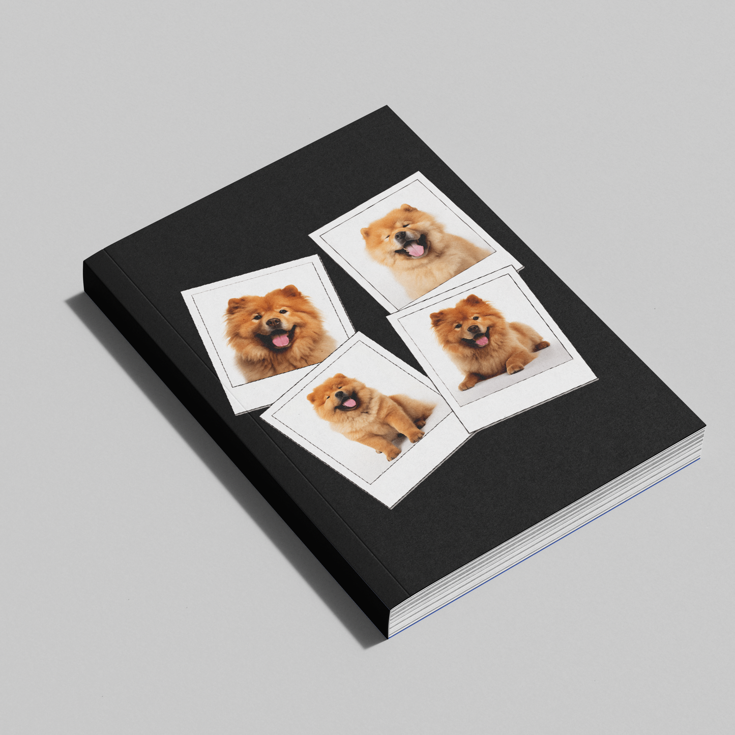 Ruled Notebook (Perfect Bound): Perfect Companion - Chow Chow (3 cover designs)