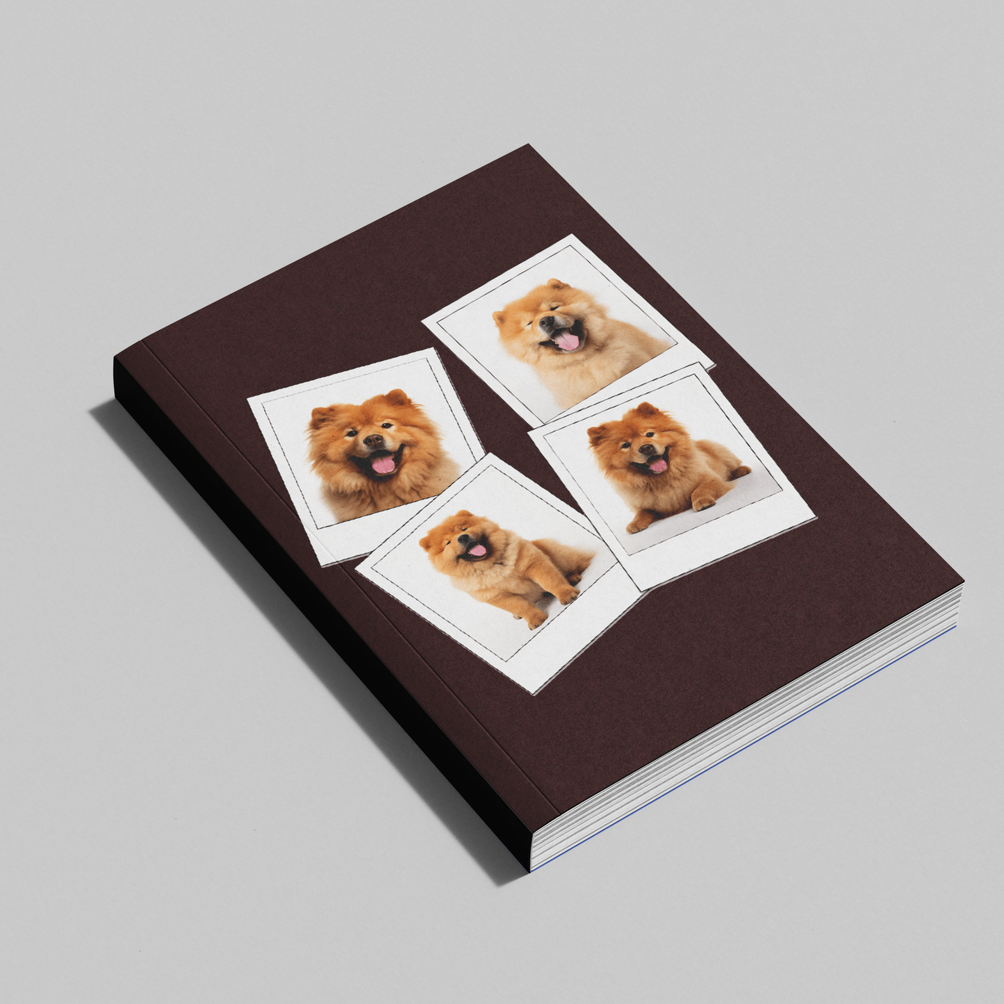 Ruled Notebook (Perfect Bound): Perfect Companion - Chow Chow (3 cover designs)