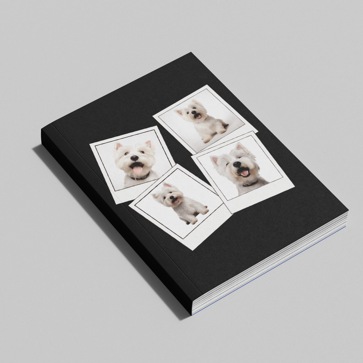 Ruled Notebook (Perfect Bound): Perfect Companion - West Highland White Terrier (3 cover designs)