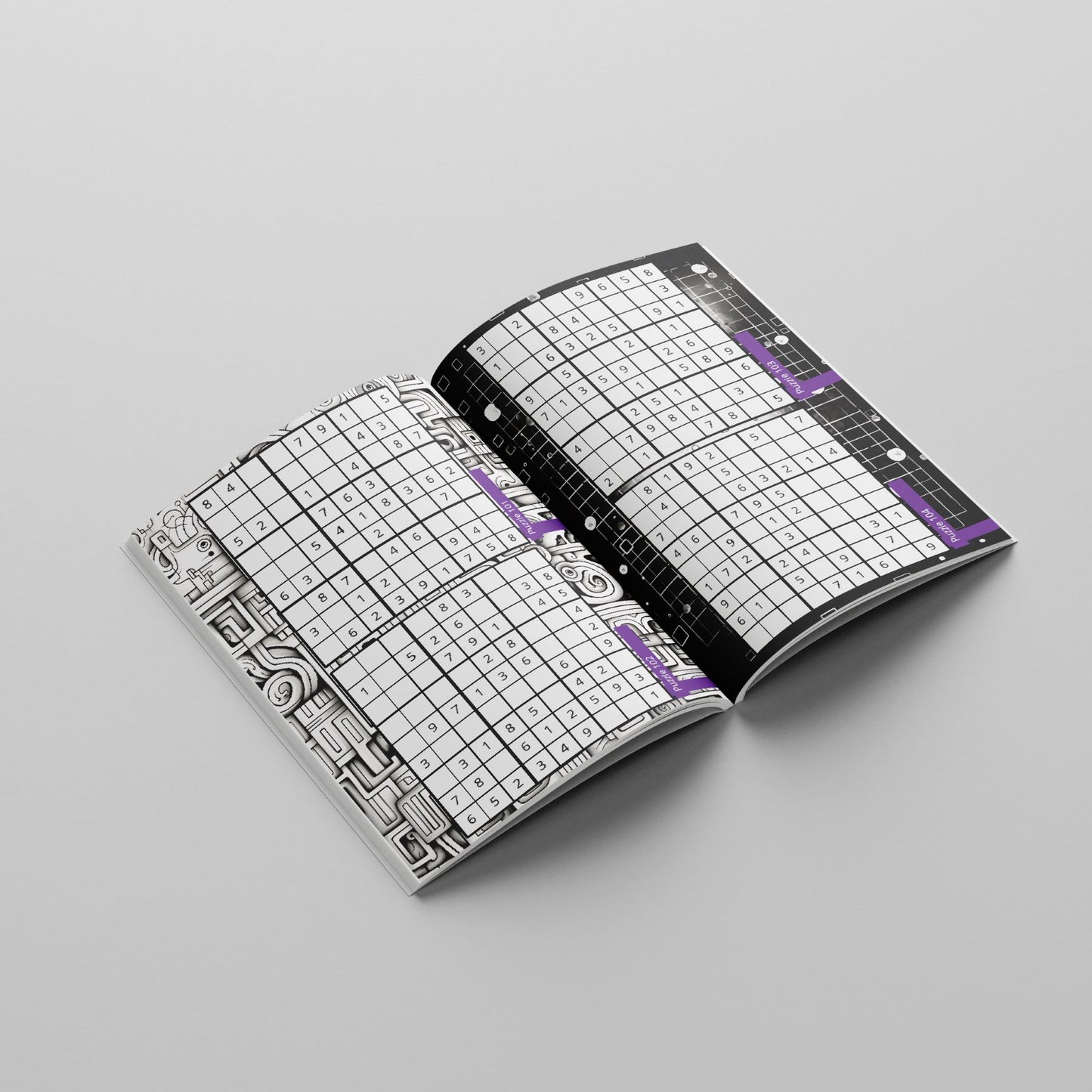 Puzzle Book: 200 Sudoku 9x9 Puzzle Grids, Level 1 - Very Easy