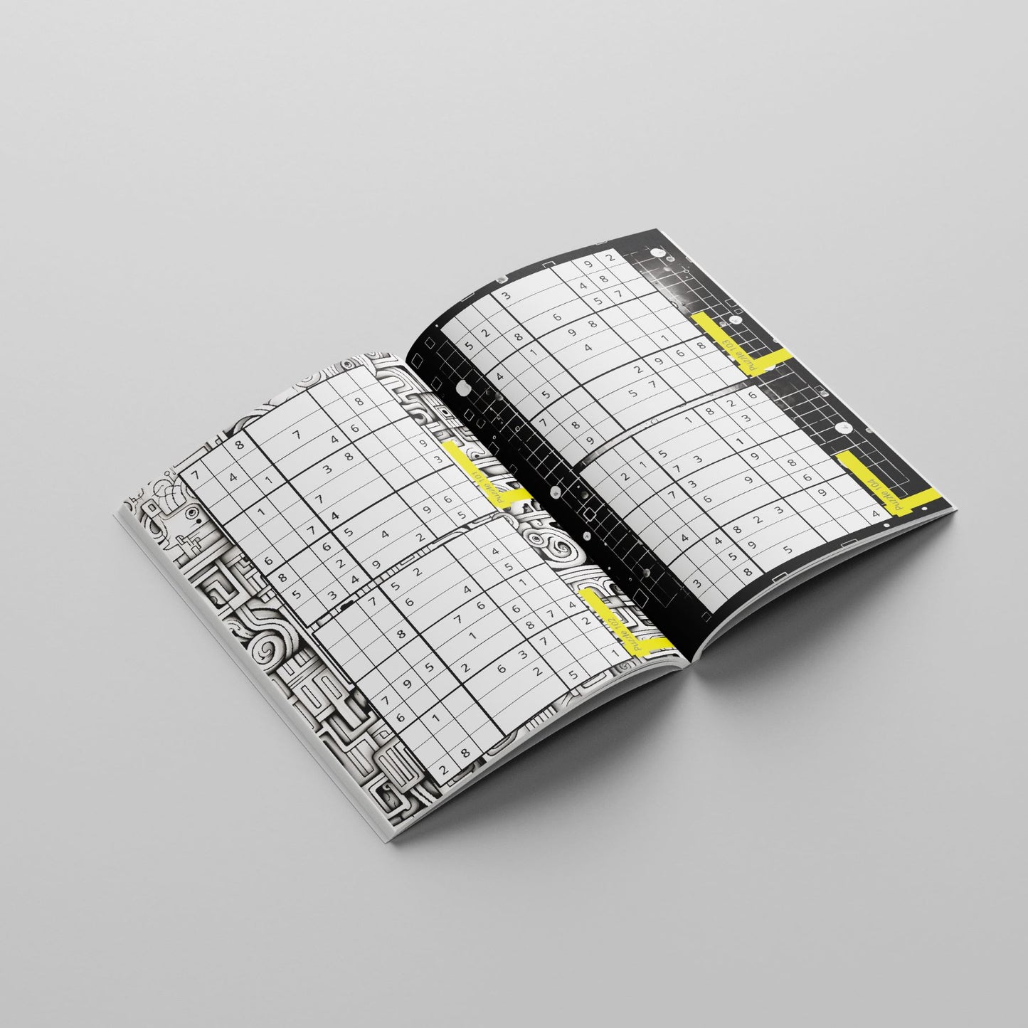 Puzzle Book: 200 Sudoku 9x9 Puzzle Grids, Level 4 - Medium