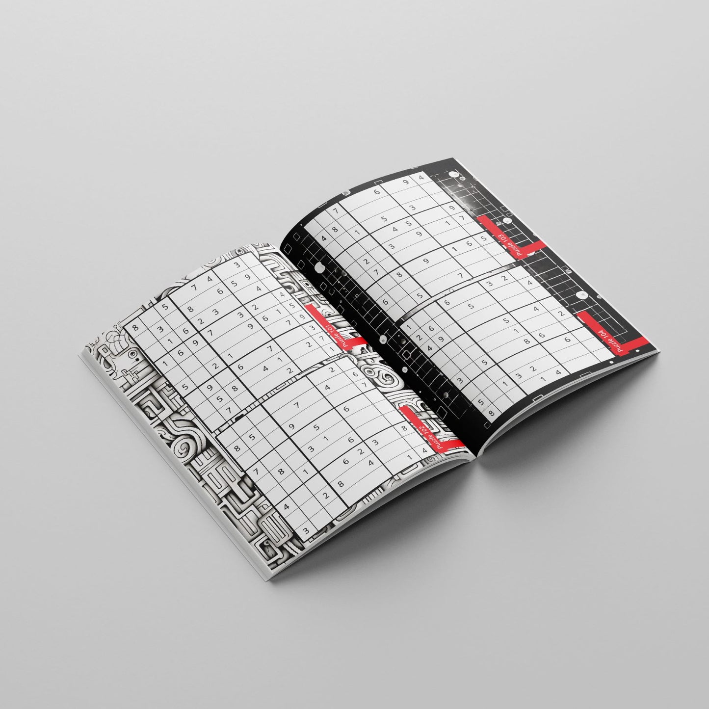 Puzzle Book: 200 Sudoku 9x9 Puzzle Grids, Level 6 - Very Hard