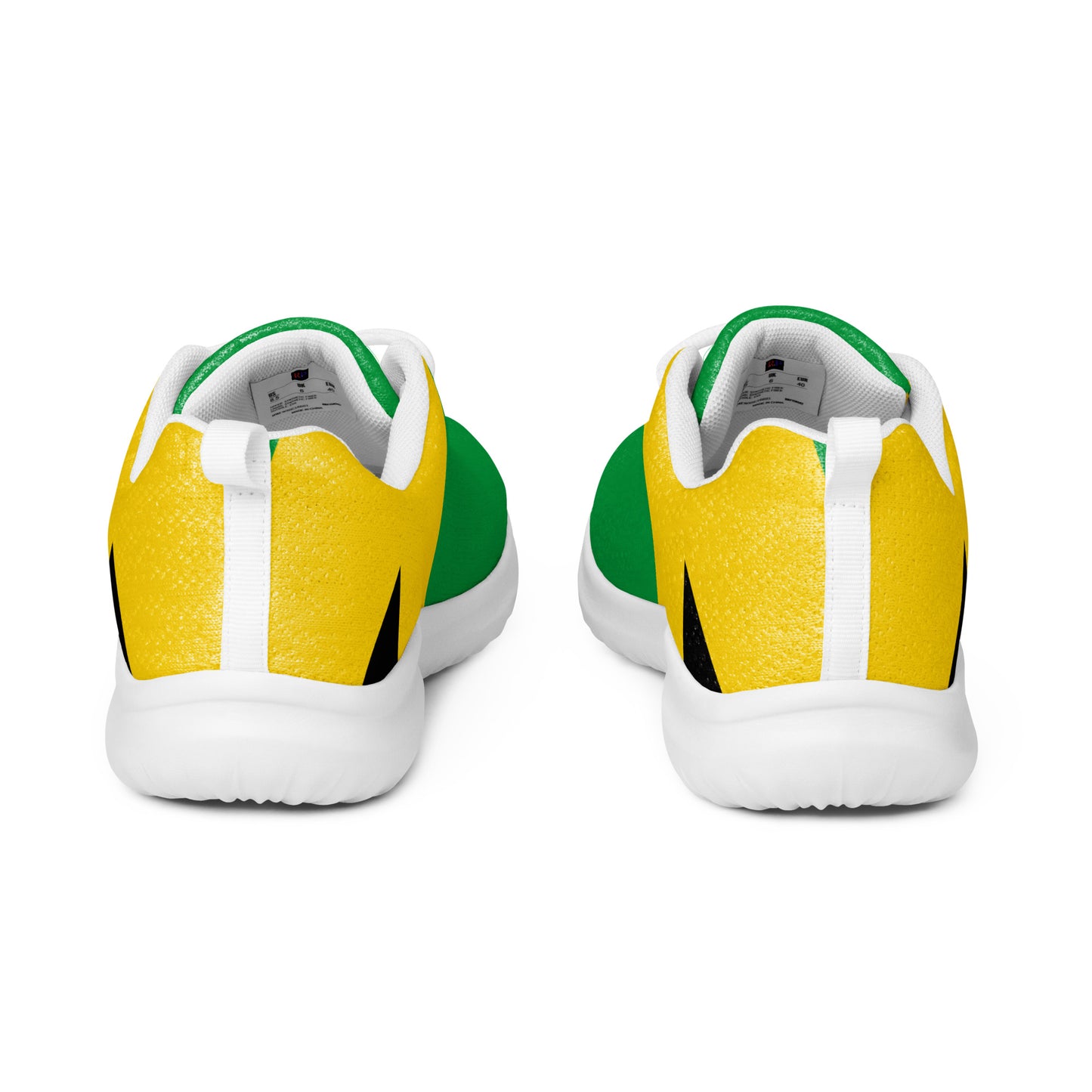 Men’s Athletic Shoes: Jamaica - Large Flag