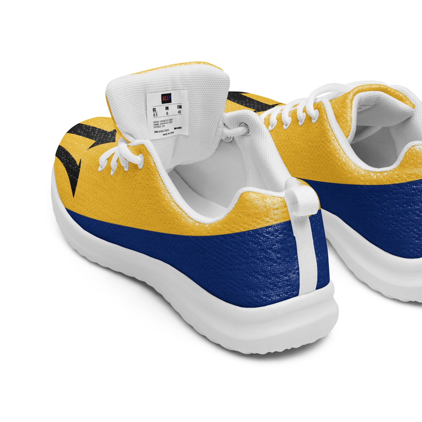 Men’s Athletic Shoes: Barbados - Large Flag