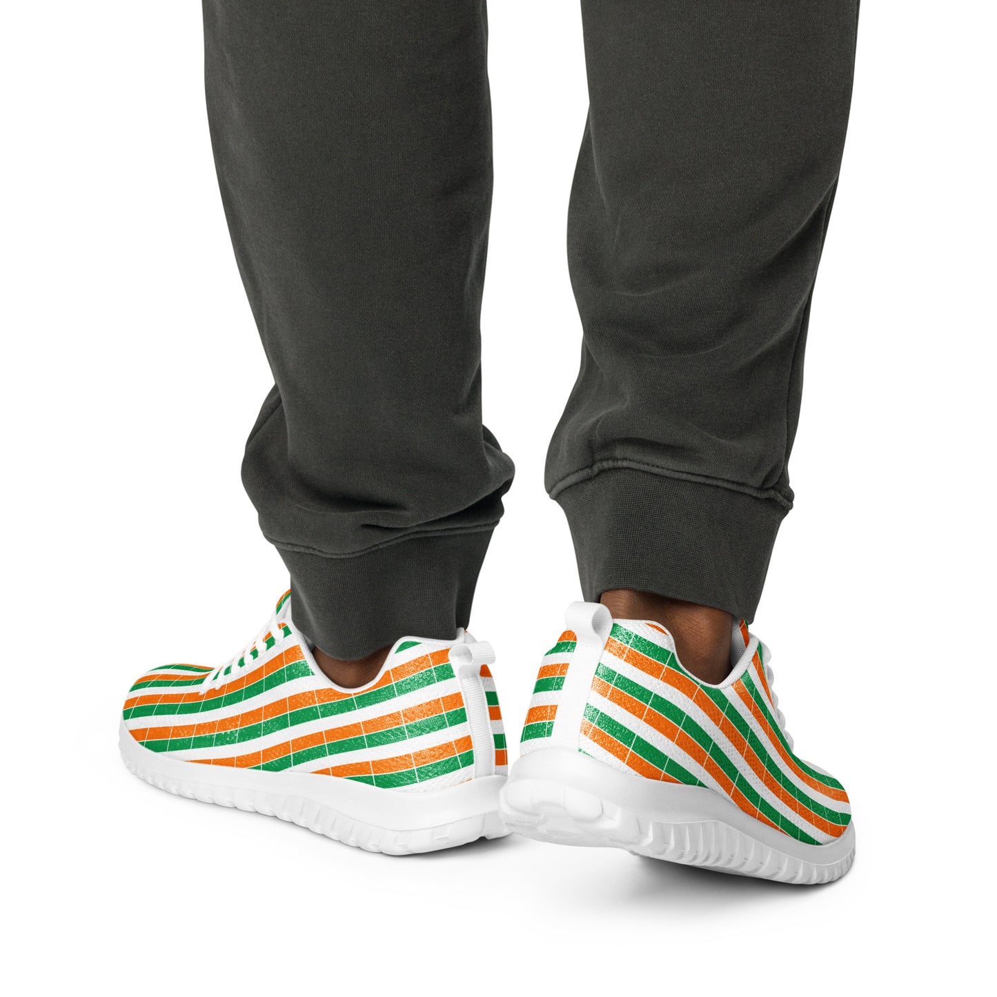 Men’s Athletic Shoes: Ireland - Patterned Flag