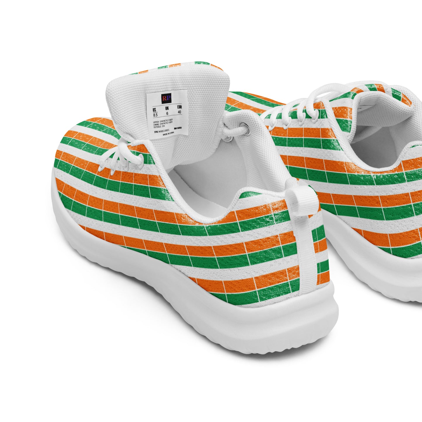 Men’s Athletic Shoes: Ireland - Patterned Flag