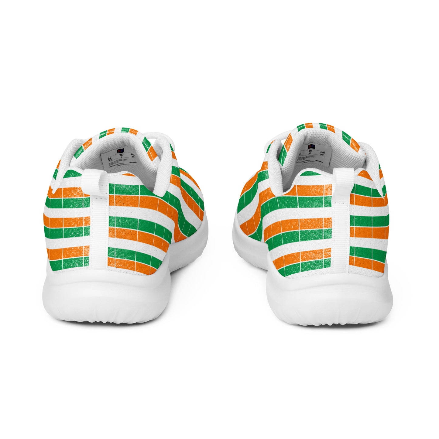 Men’s Athletic Shoes: Ireland - Patterned Flag