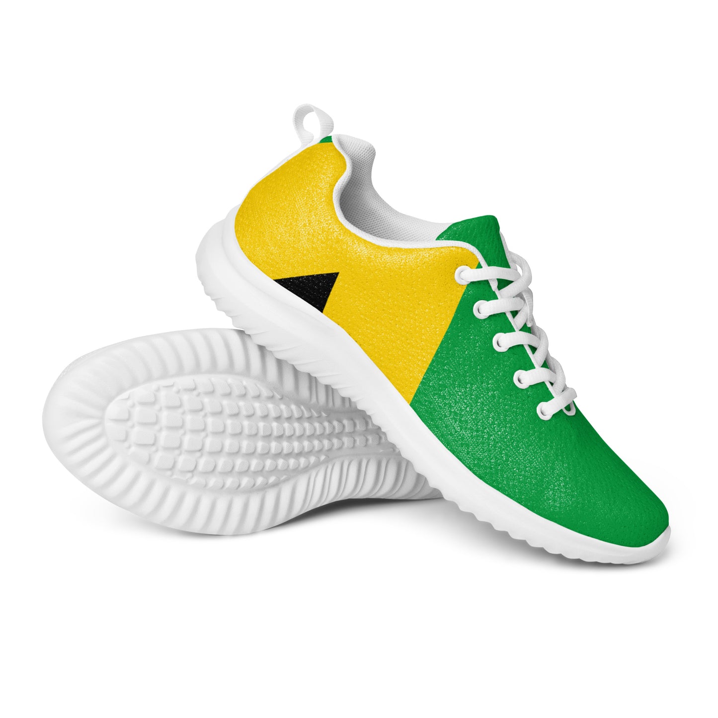 Men’s Athletic Shoes: Jamaica - Large Flag