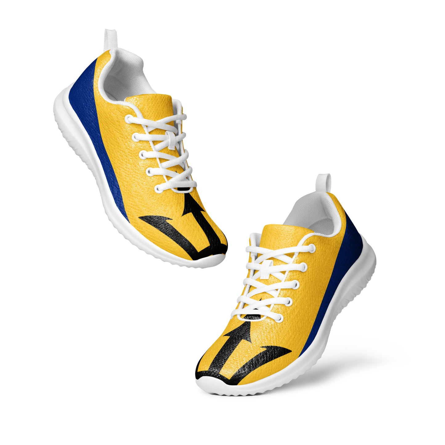 Men’s Athletic Shoes: Barbados - Large Flag