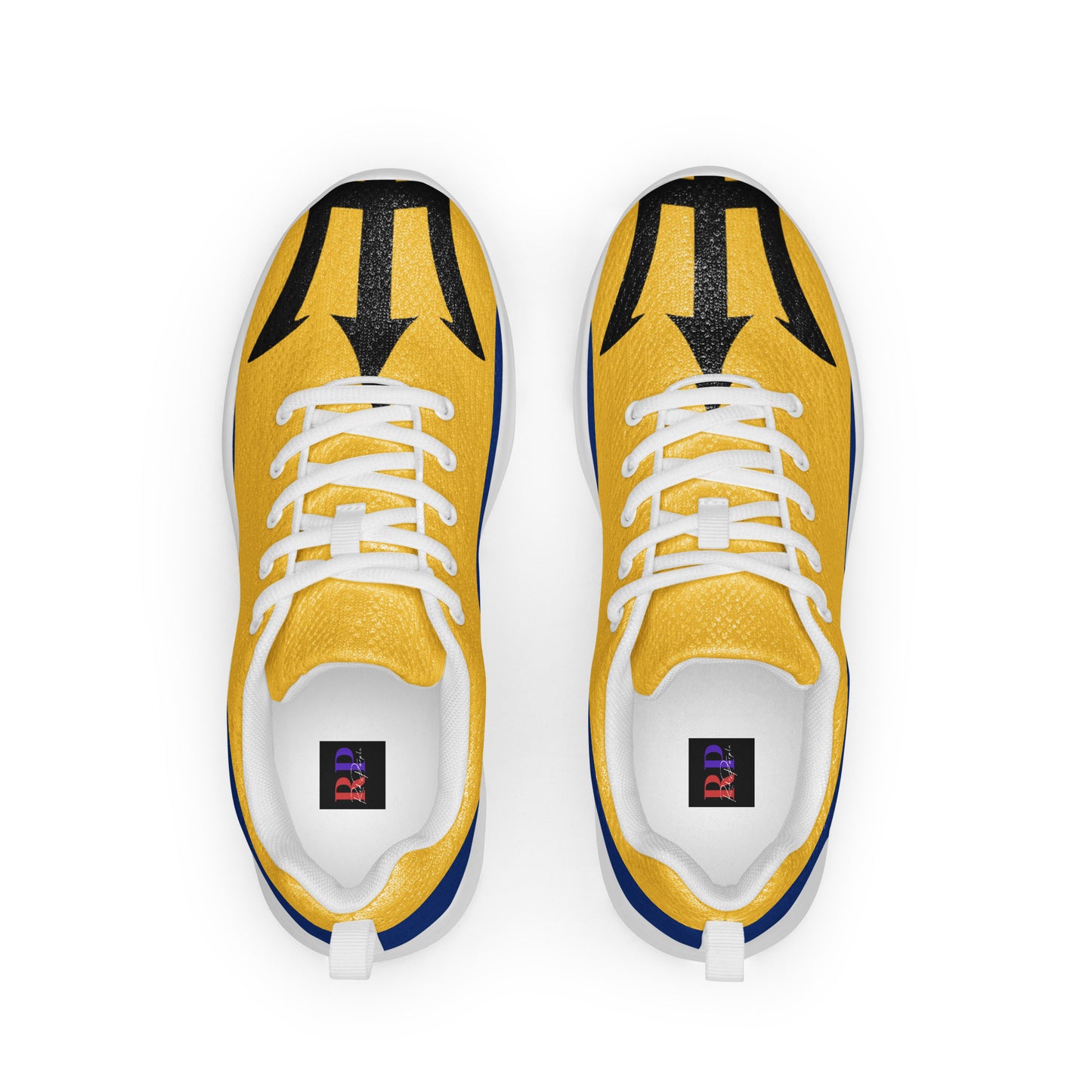 Men’s Athletic Shoes: Barbados - Large Flag