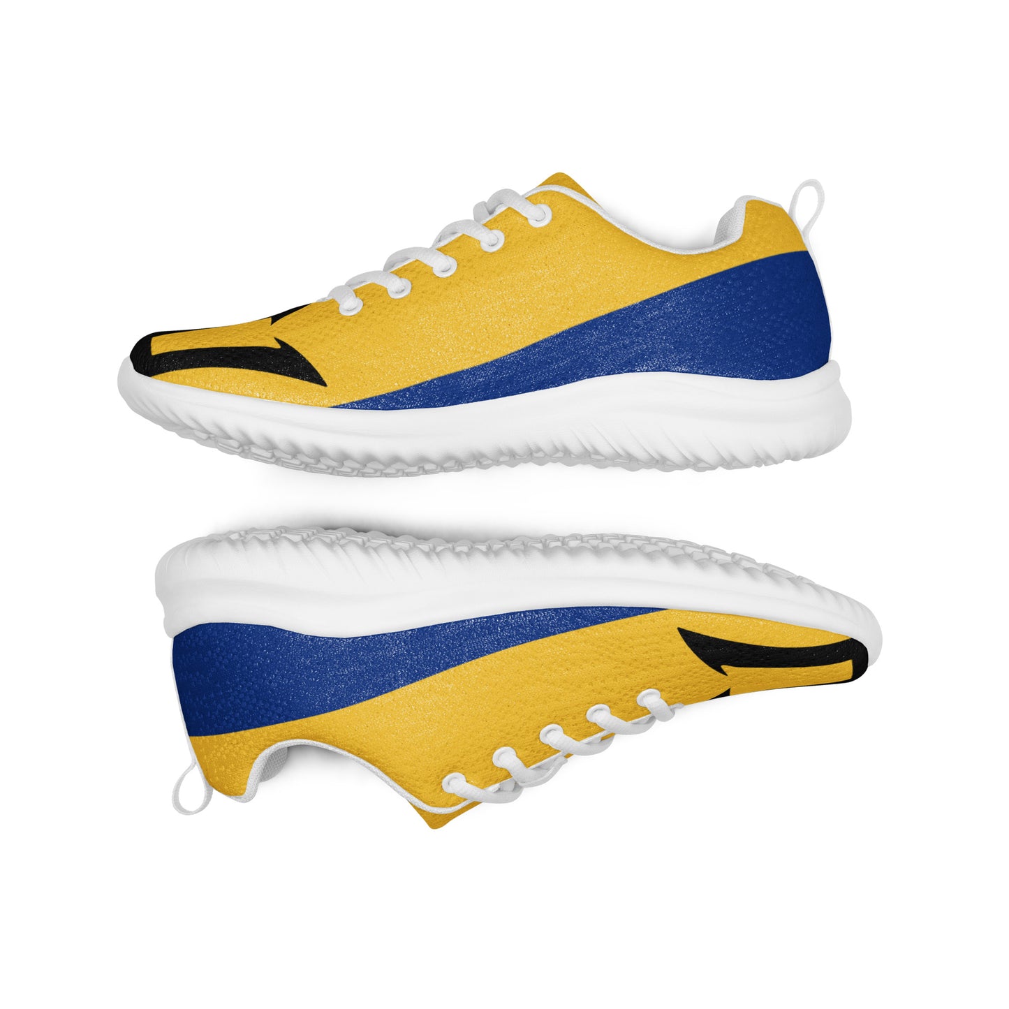 Men’s Athletic Shoes: Barbados - Large Flag