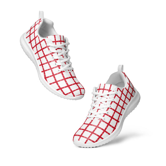 Men’s Athletic Shoes: England - Patterned Flag