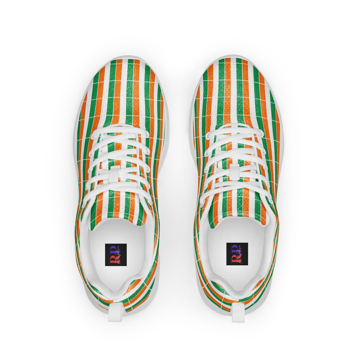 Men’s Athletic Shoes: Ireland - Patterned Flag