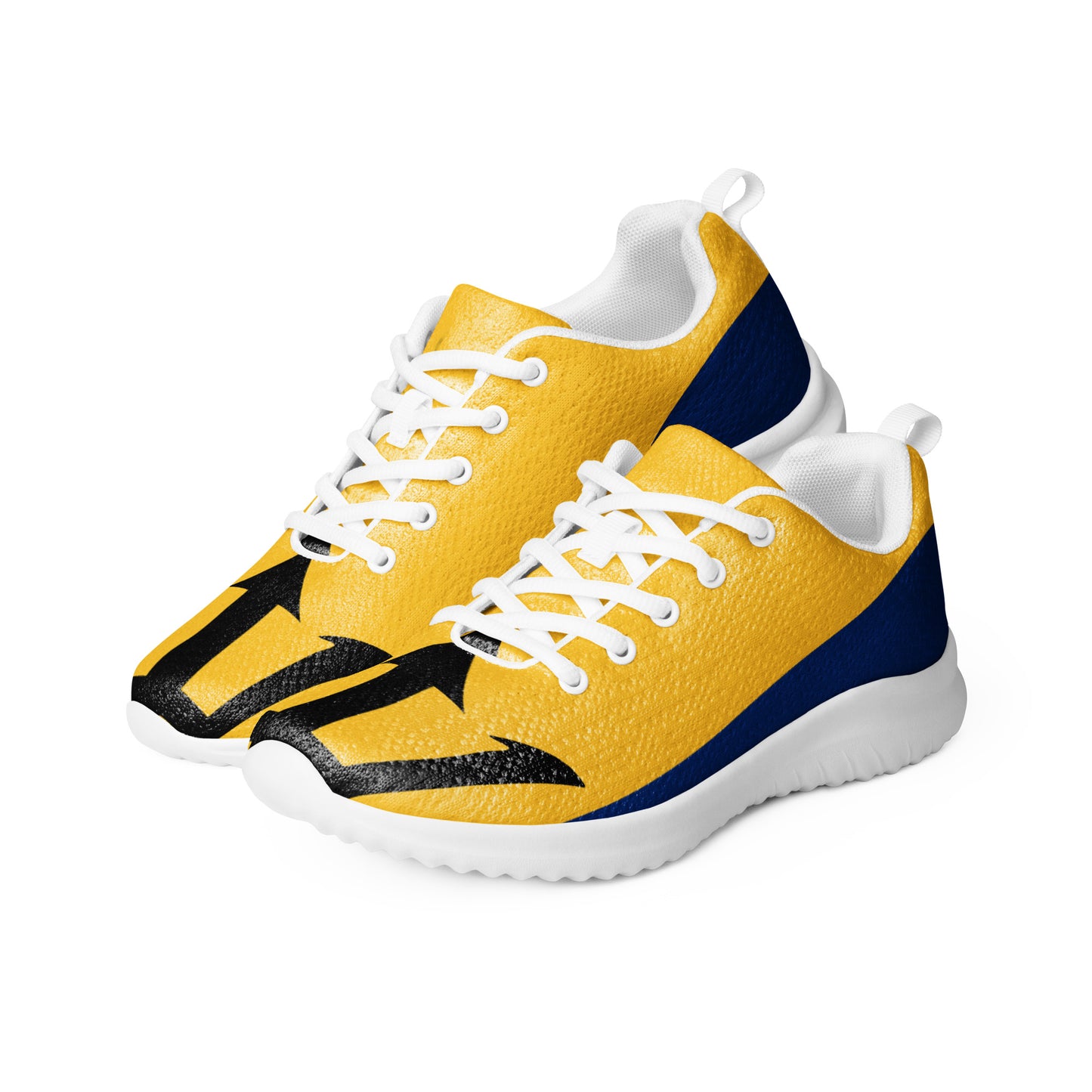 Men’s Athletic Shoes: Barbados - Large Flag