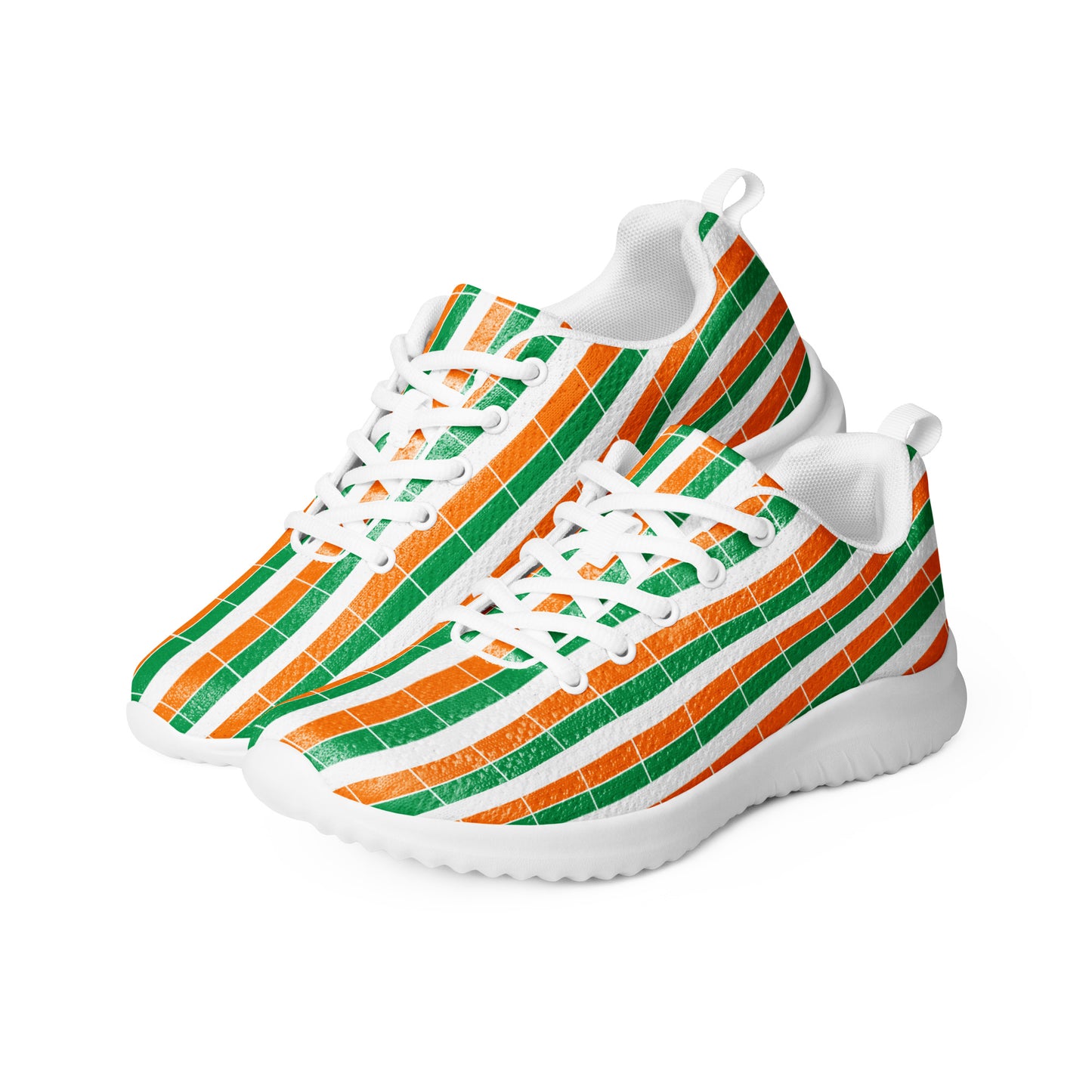 Men’s Athletic Shoes: Ireland - Patterned Flag