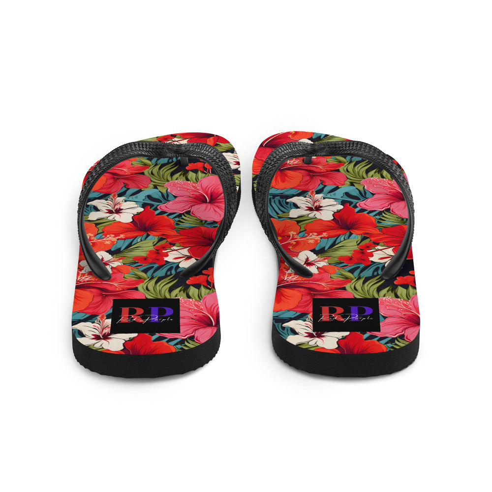 Flip-Flops: Floral Print 02