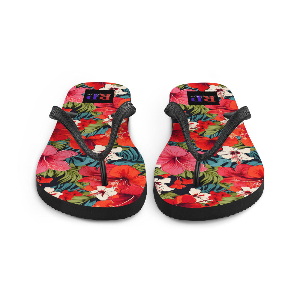 Flip-Flops: Floral Print 02