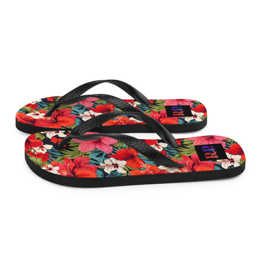 Flip-Flops: Floral Print 02