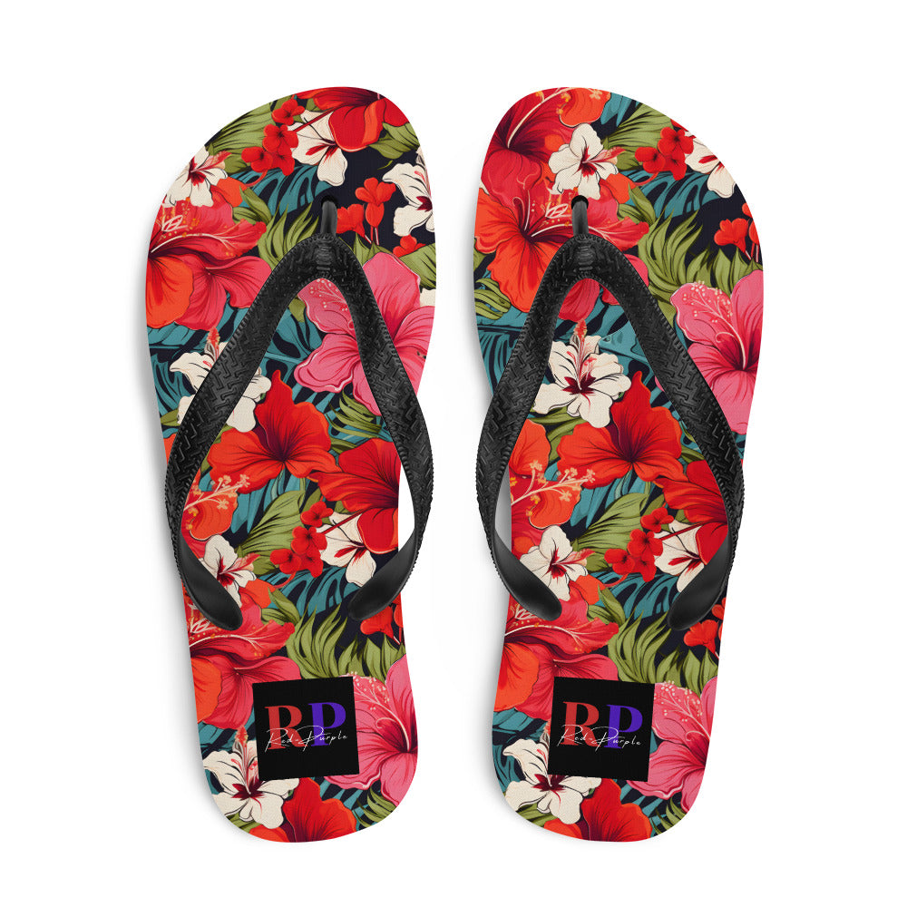 Flip-Flops: Floral Print 02