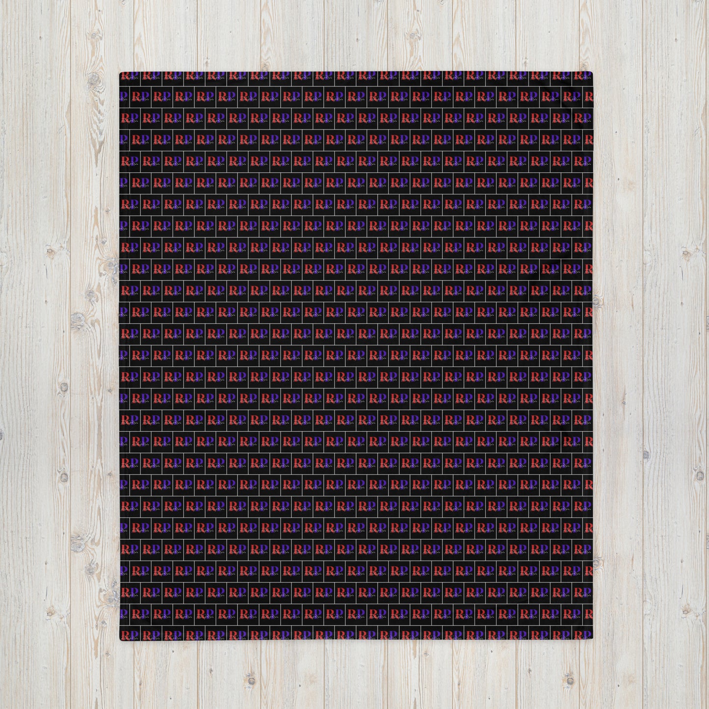 Throw Blanket: Red-Purple (50" x 60")