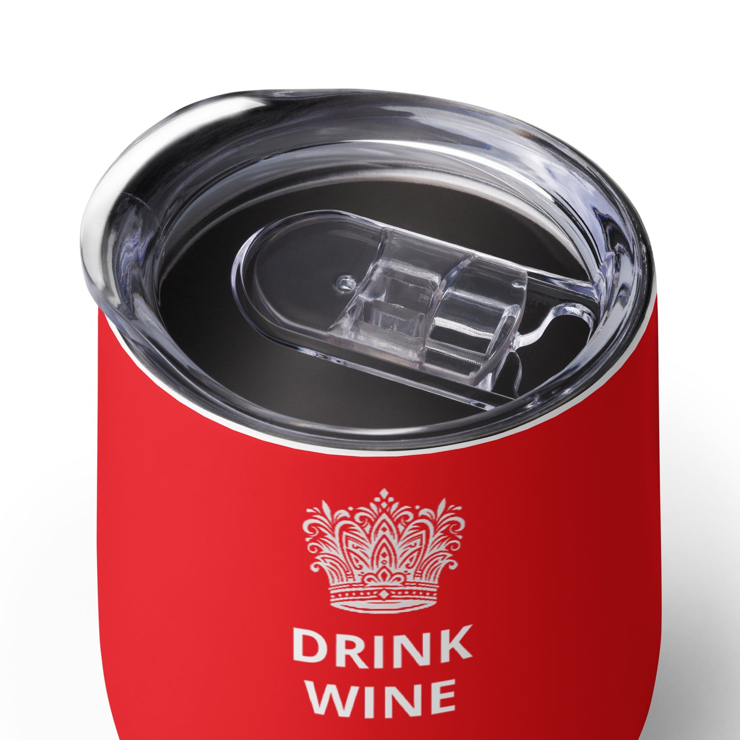 12oz Stainless Steel Wine Tumbler: "Drink Wine and Carry On" (8 colours)